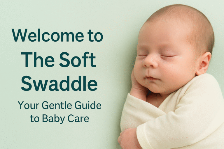 Welcome to The Soft Swaddle – Your Gentle Guide to Baby Care