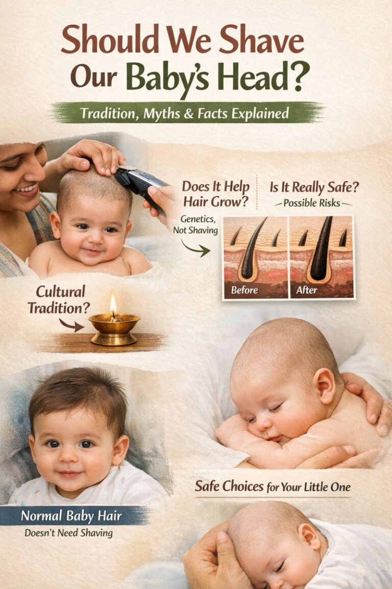 Should we shave head of babies showing myths about hair growth, cultural traditions, and safe baby hair care